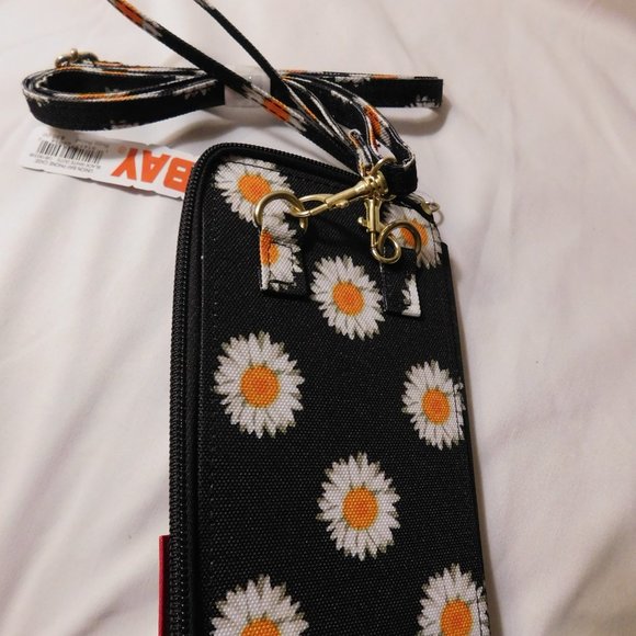 Union Bay Mini Backpack and Phone Case Wallet with Sunflower Designs NWT - Picture 8 of 10